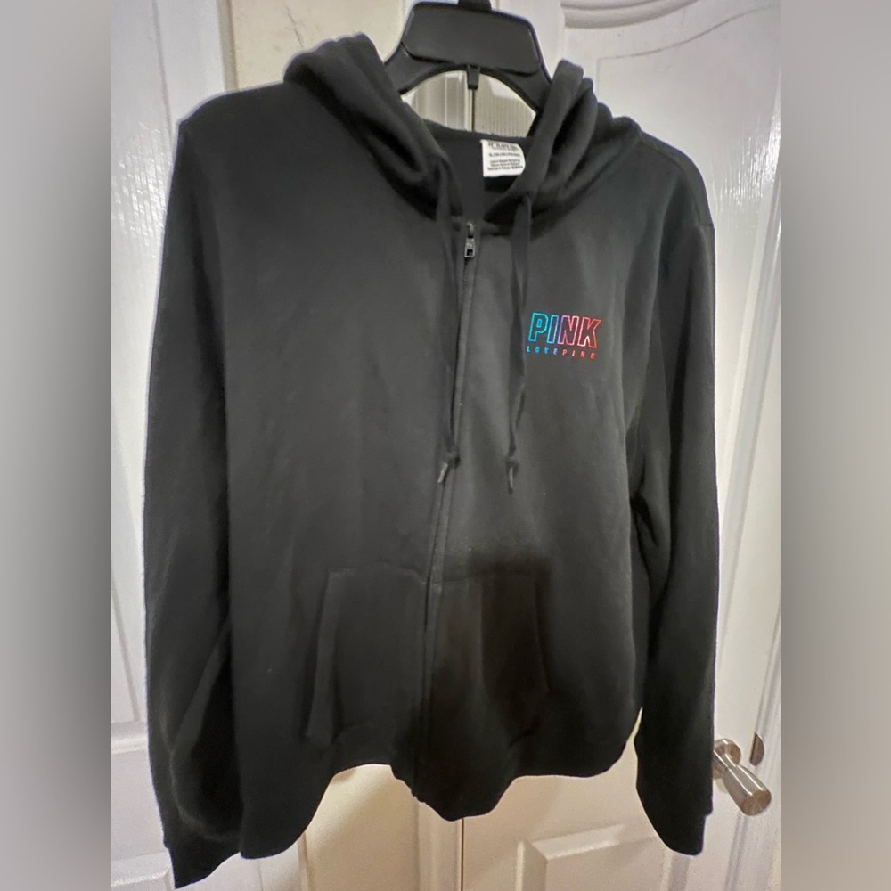 PINK zip hoodie